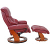 Массажное кресло Recliner Relax Lux 7438W Bordo