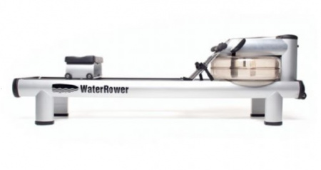 Гребной тренажер WaterRower M1 510 S4 ограниченной серии, цвет: черный
