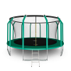 Батут Arland премиум 16ft с внутренней страховочной сеткой и лестницей (Dark green)