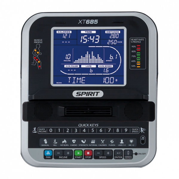 Беговая дорожка Spirit Fitness XT685 DC