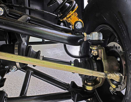 Электроквадроцикл GreenCamel Sahara AWD 4x4 (60V 2x2kW R10 alum Дифференциал)