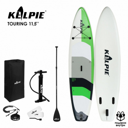 SUP доска надувная Touring Kelpie 11.5", 347х80х15 см