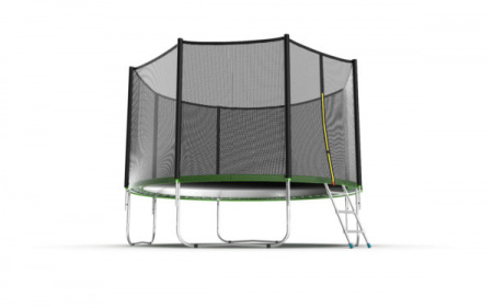 Батут с внешней сеткой Evo Jump External 12ft (Green)
