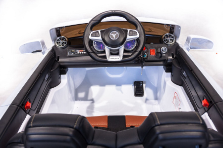 Электромобиль Mercedes-Benz SL65 Белый