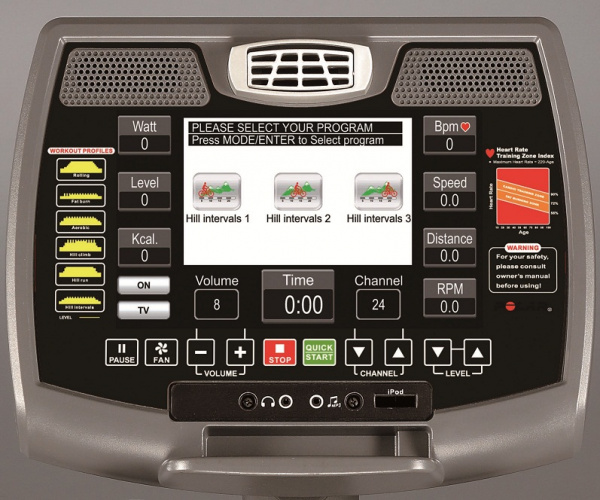 Велотренажер AeroFit 9900B 10"LCD
