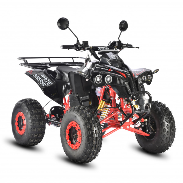 Электроквадроцикл White Siberia SNEG PRO R 3000W Черный