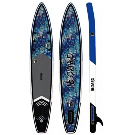 Sup доска для плавания с веслом iBoard Pro 12'6 Mosaic
